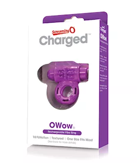 The Screaming O Charged Owow Vibe Ring