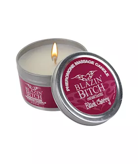 Soy Massage Candle Blazin Bitch Black Cherry