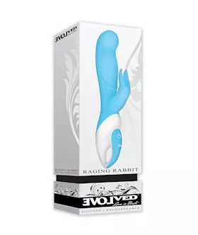 Evolved Raging Rabbit Rechargable Vibrator