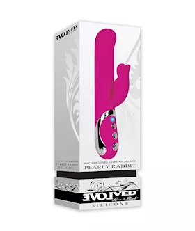 Evolved Pearly Rabbit Rechargable Vibrator