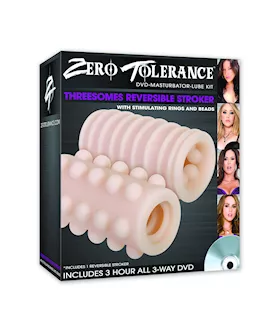 Zero Tolerance Threesomes Reversible Stroker