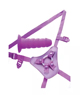 Adam & Eves Swirl Strap-on Set