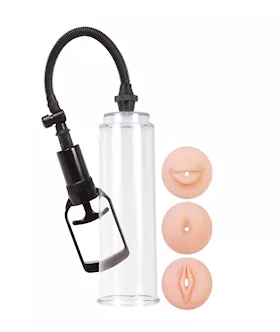 Adam & Eves Triple Play Pleasure Pump Pro
