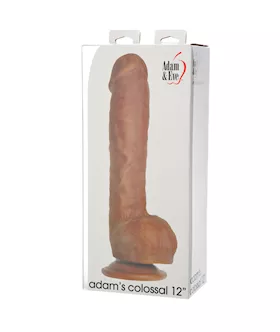 Adam & Eves Colossal 12 Inch Suction Cup Dildo