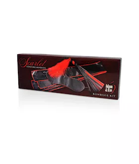 Adam & Eves Scarlet Couture Bondage And Submission Kit