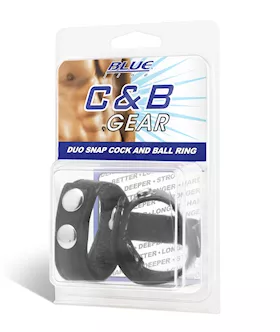 Duo Snap Cock And Ball Ring