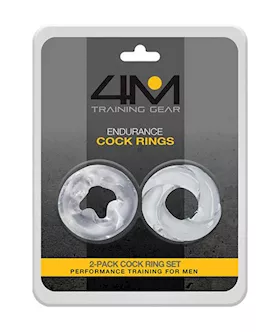 4M Endurance Cock Rings 2 Pack