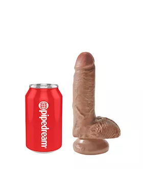 King Cock Suction Cup Dildo With Balls