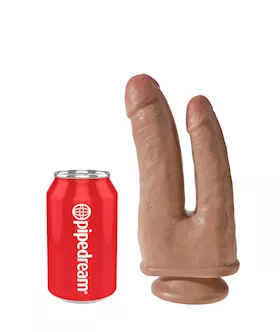 King Cock Double Penetrator Suction Cup Dildo