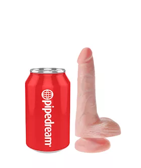 King Cock Suction Cup Dildo With Balls