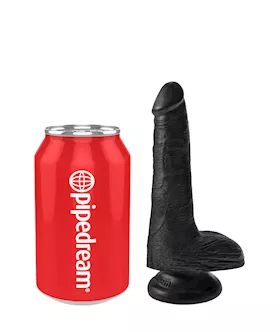 King Cock Suction Cup Dildo With Balls