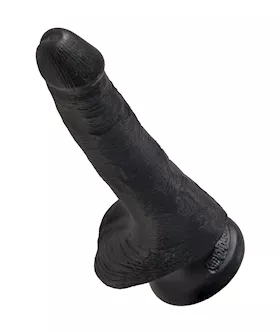 King Cock Suction Cup Dildo With Balls