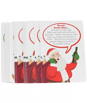 Drunk Santa Says - Drinking Card Game