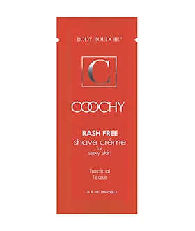Coochy Shave Cream Tropical Tease 15ml Foil