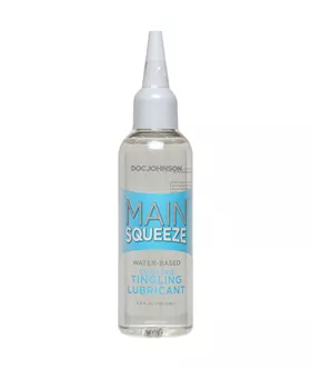 Main Squeeze  Cooling and Tingling WaterBased Lubricant