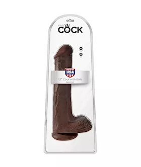King Cock Dildo With Balls
