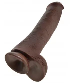 King Cock Suction Cup Dildo With Balls