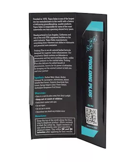 Prolong Plus Male Enhancement Swab