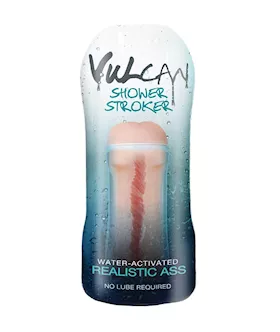 Cyberskin H2o Vulcan Ass Shower Stroker