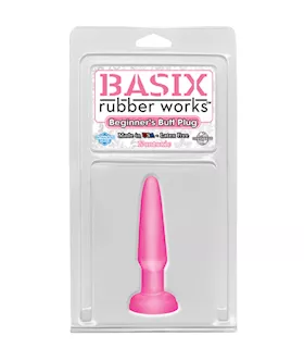Basix 3.5 Inch Beginners Butt Plug