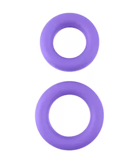 Neon Stretchy Silicone Cock Ring Set