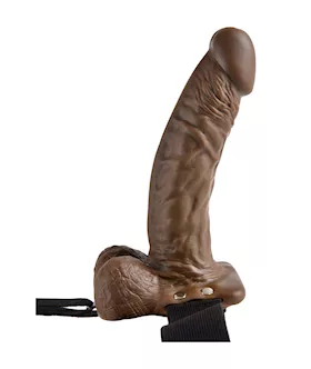 Fetish Fantasy Series 7 Inch Hollow Strap-on With Balls