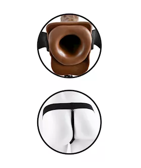 Fetish Fantasy Series 7 Inch Hollow Strap-on With Balls