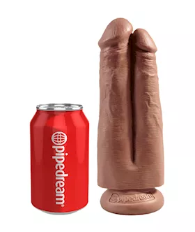 King Cock 7 Inch Two Cocks One Hole