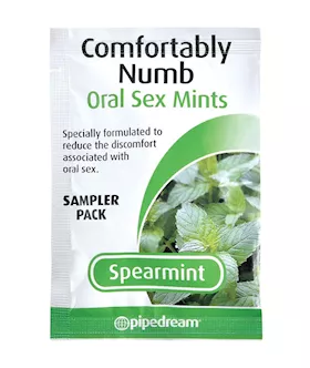 Spearmint Comfortably Numb Oral Sex Mints