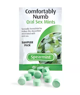 Spearmint Comfortably Numb Oral Sex Mints