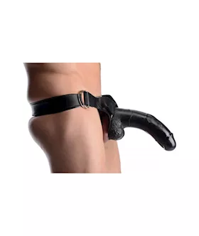 Infiltrator Ii Hollow Strap-on & 10 Inch Dildo