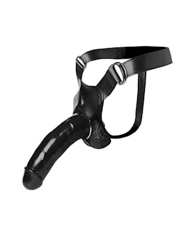 Infiltrator Ii Hollow Strap-on & 10 Inch Dildo