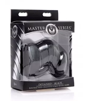 Detained Restrictive Chastity Cage