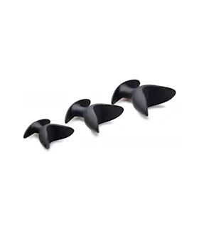 Ass Anchors 3 Piece Silicone Anal Anchor Set