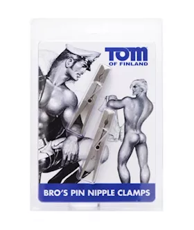 Tom Of Finland Bro's Pin Nipple Clamps