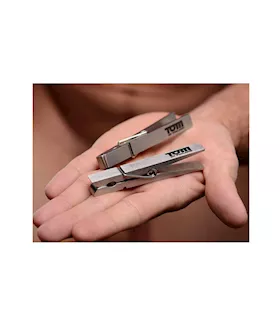 Tom Of Finland Bro's Pin Nipple Clamps