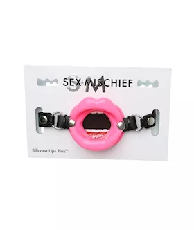 S And M Silicone Lips Mouth Gag