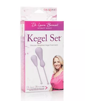 Dr. Laura Berman Kegel Set Silicone Weighted Kegel Exercisers