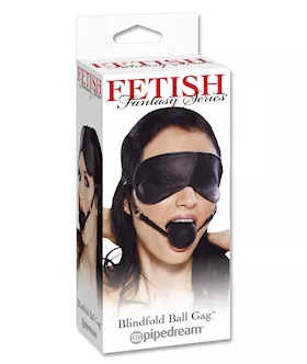 Ff Blindfold With Ball Gag