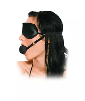 Ff Blindfold With Ball Gag
