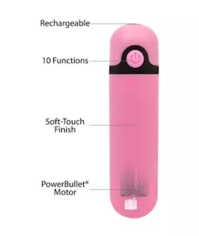 Simple & True - Rechargeable Bullet Pin