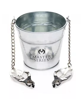 Labia And Breast Clamps With Bucket