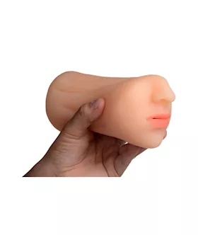 Sarah's Sexy Mouth Stroker