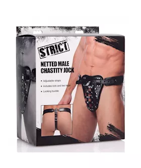 Netted Male Chastity Jock