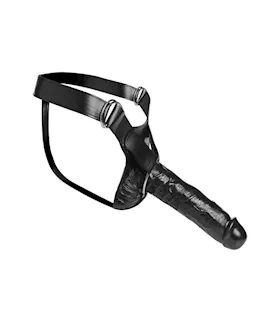 Infiltrator Hollow Strap-on With 10 Inch Dildo