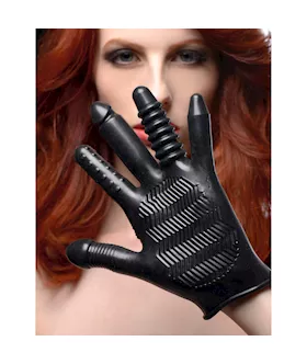 Pleasure Poker Textured Glove