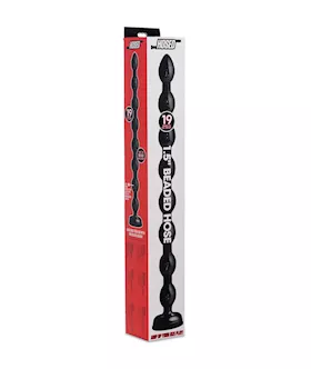 Hosed 19 Inch Beaded Anal Snake