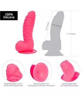Tom 7 Inch Suctions Cup Dildo