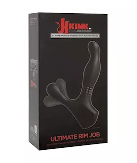 Kink Silicone Prostate Massager With Rotating Ridges