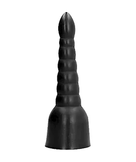 All  Tapered Ribbed Dildo
